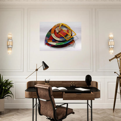 Chehaw - Sam Gilliam Brushed Aluminum Print - 70x100 cm / 28x40 inches | Sam Gilliam Aluminum Print | Sam Gilliam Prints