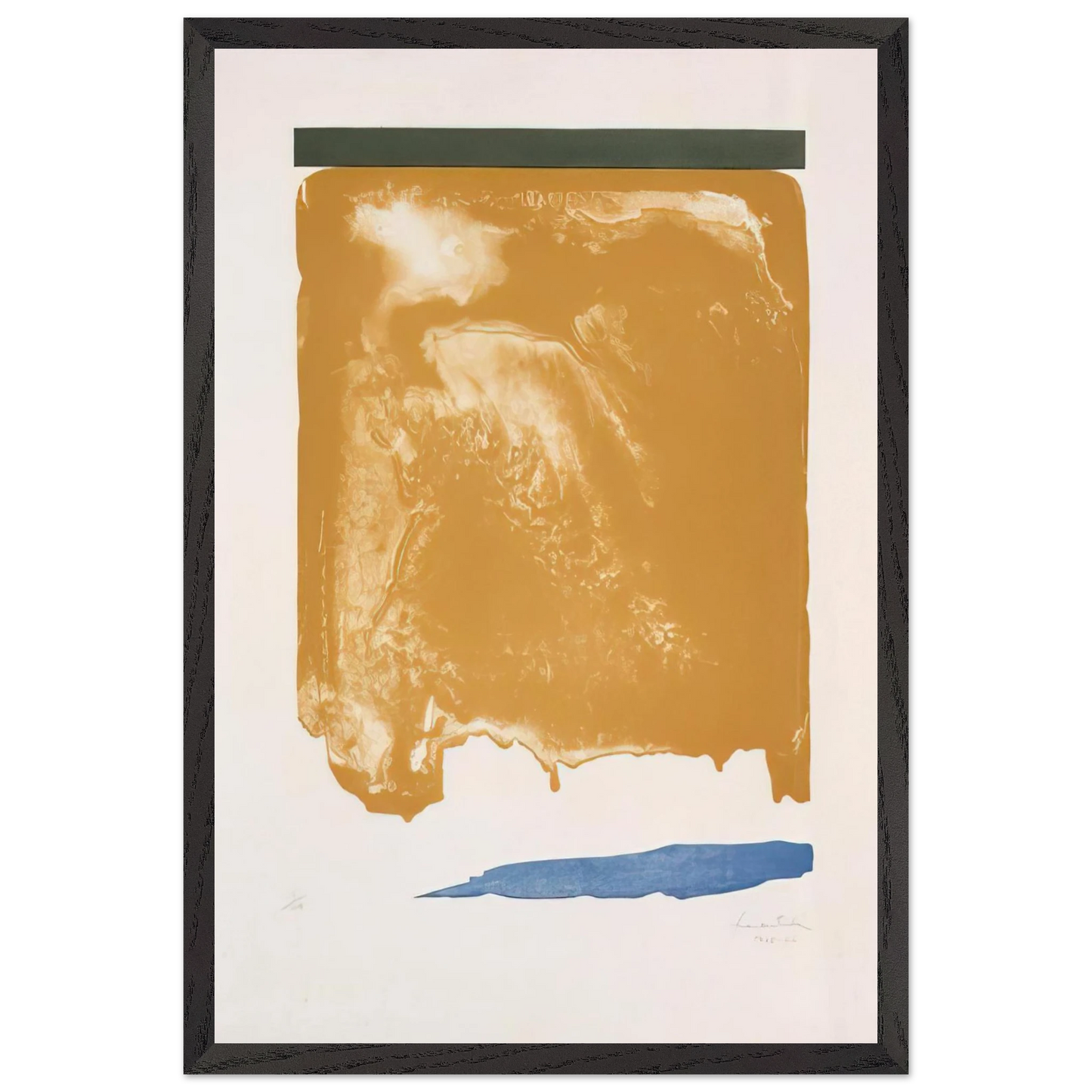 Helen Frankenthaler - Persian Garden - 1966 Wall art - 70x100 cm / 28x40 inches - Fine Art Poster-canvas - -