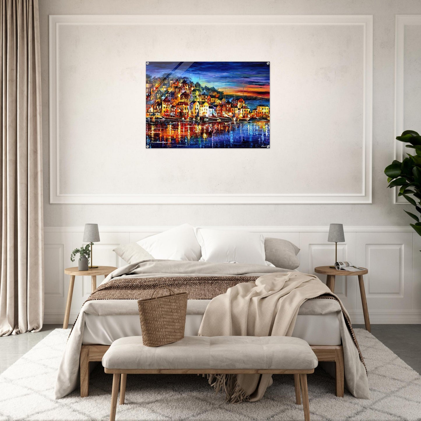 Leonid Afremov - Leonid Afremov Acrylic Print - 70x100 cm / 28x40″ inches