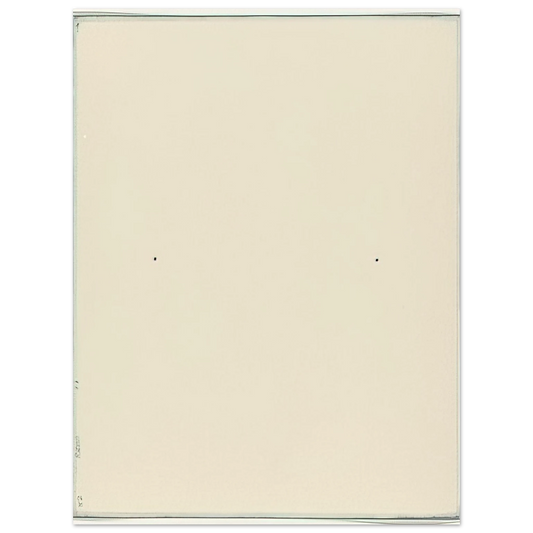 Robert Ryman - Conversion - 2003  75x100 cm / 30x40inches Fine Art Poster