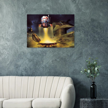 Chris Foss - Chris Foss Brushed Aluminum Print - 70x100 cm / 28x40 inches | Chris Foss Aluminum Print | Chris Foss Prints