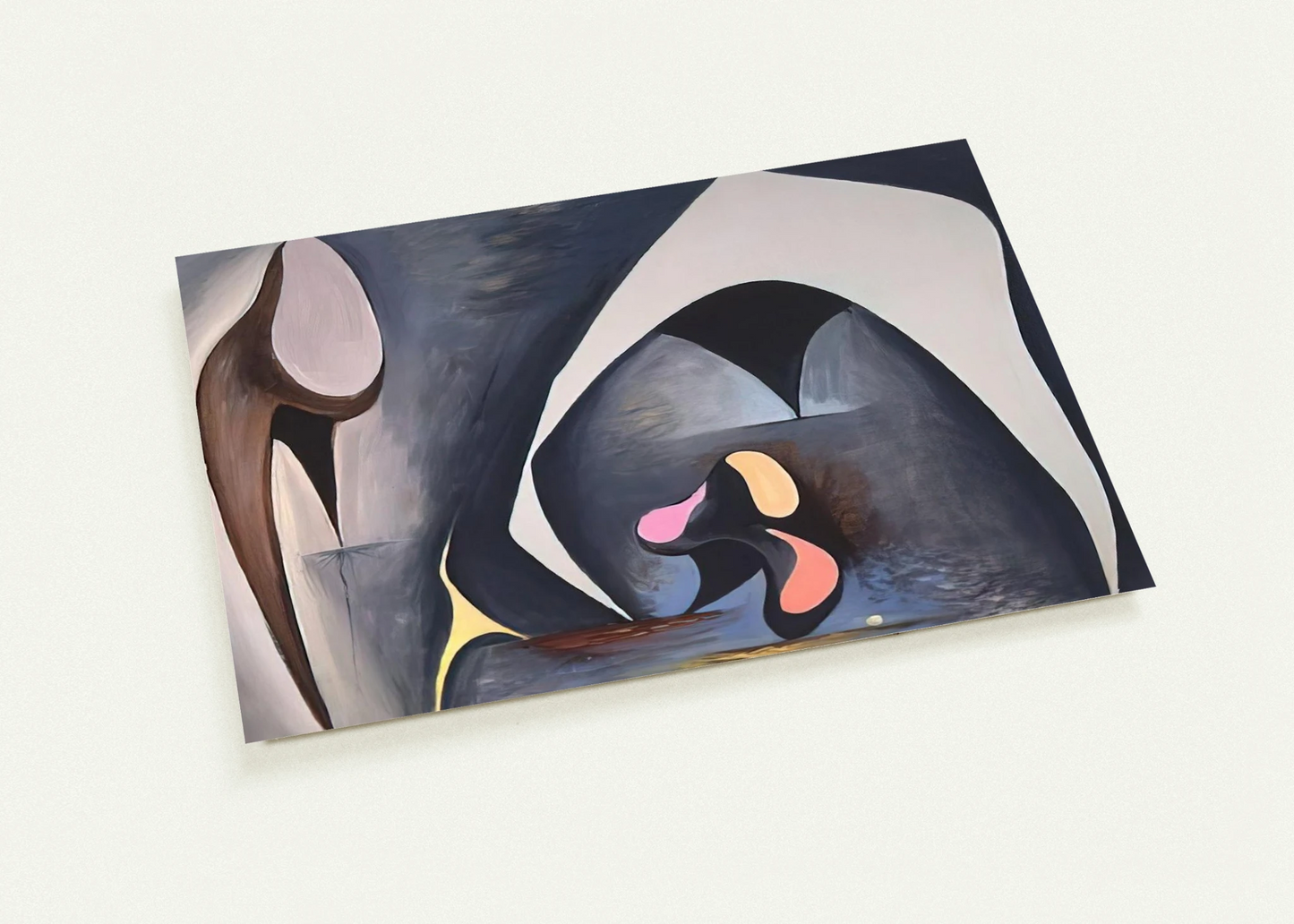 Magical Forms - 1945 By Lorser Feitelson Pack of 10 Post Cards | Lorser Feitelson Post Cards | A6 (10.5 x 14.8 cm) - 4.1 x 5.8 inches