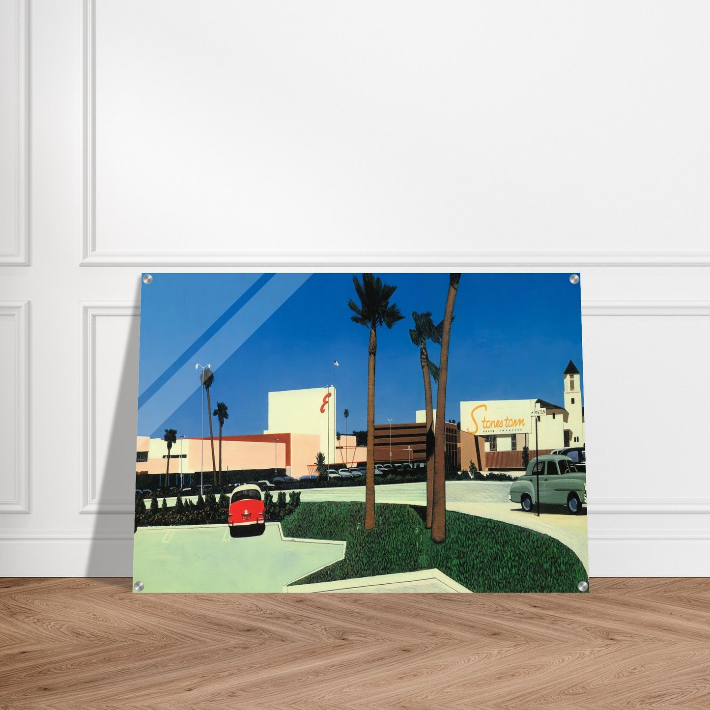 In the beginning Stonestown - Hiroshi Nagai Acrylic Print - 70x100 cm / 28x40″ inches | Hiroshi Nagai Wall Art | Hiroshi Nagai Prints