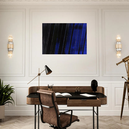 Peinture 11 Juillet 1987 - 1987 - Pierre Soulages Brushed Aluminum Print - 70x100 cm / 28x40 inches | Pierre Soulages Aluminum Print | Pierre Soulages Prints