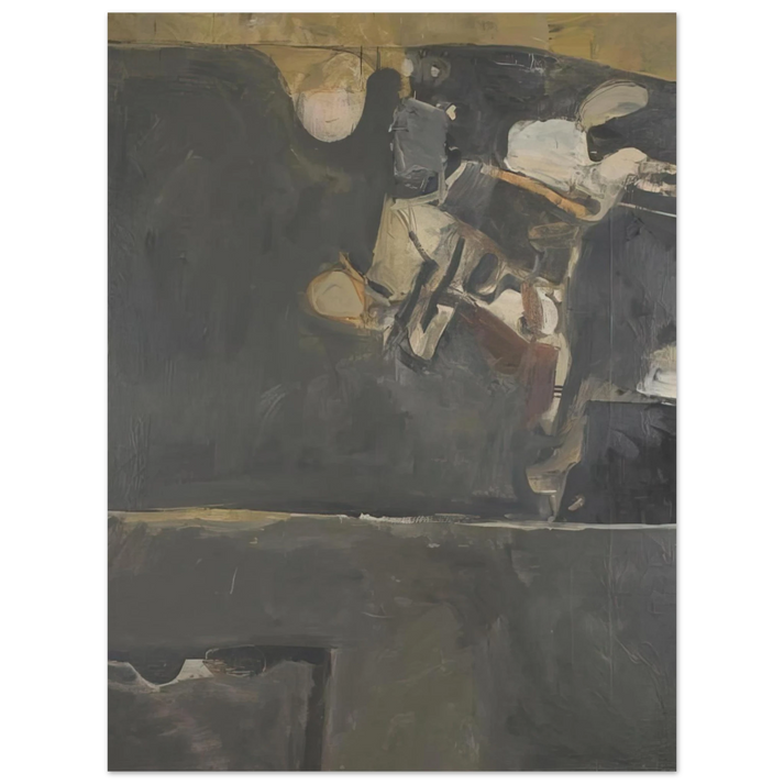 Richard Diebenkorn - Berkeley #20  75x100 cm / 30x40inches Fine Art Poster