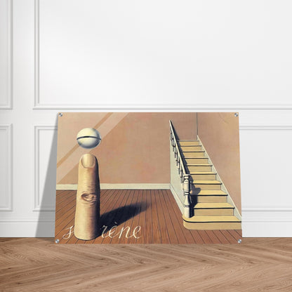 FORBIDDEN LITERATURE THE USE OF THE WORD 1936 - Rene Magritte Acrylic Print - 70x100 cm / 28x40″ inches | Rene Magritte Wall Art | Rene Magritte Prints