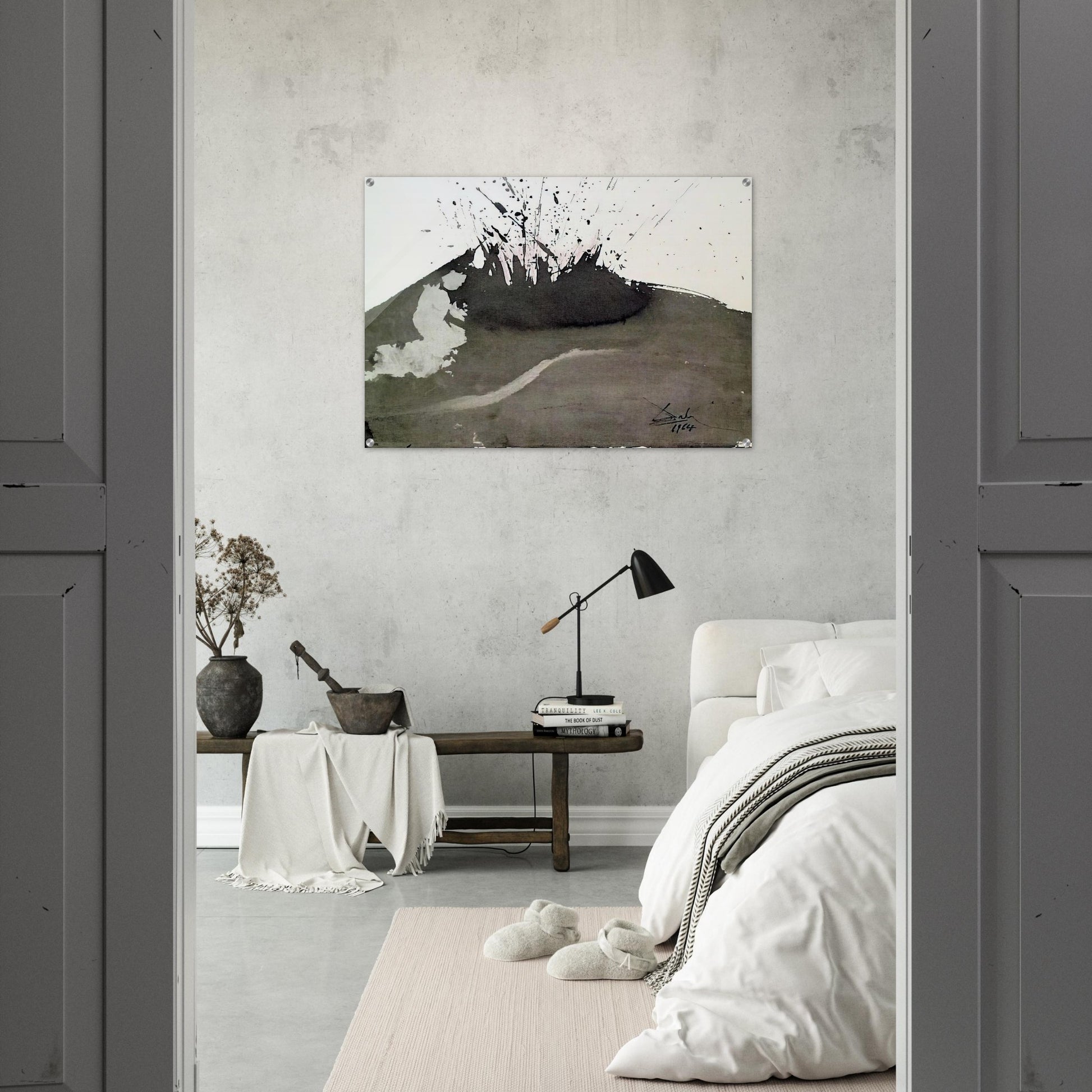 ANGELUS EXCUSSIT FLAMMAMIGNIS DANIEL 3 23 1967 - Salvador Dali Acrylic Print - 70x100 cm / 28x40″ inches | Salvador Dali Wall Art | Salvador Dali Prints