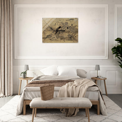 L ENVELOPPE 1968 - Antoni Tapies Acrylic Print - 70x100 cm / 28x40″ inches | Antoni Tapies Wall Art | Antoni Tapies Prints