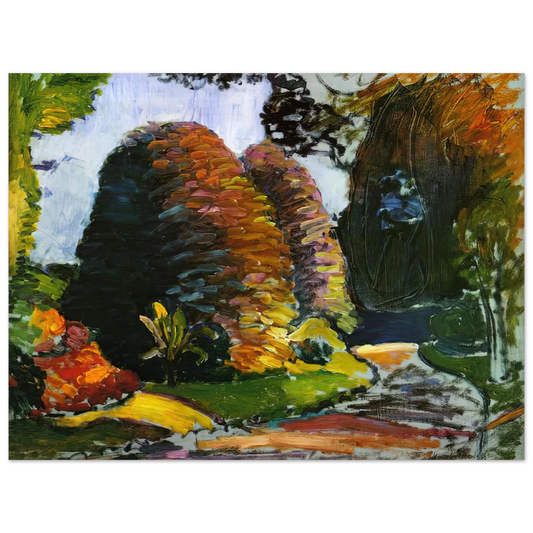 Henri Matisse - LUXEMBOURG GARDENS 1903  75x100 cm / 30x40inches Fine Art Poster