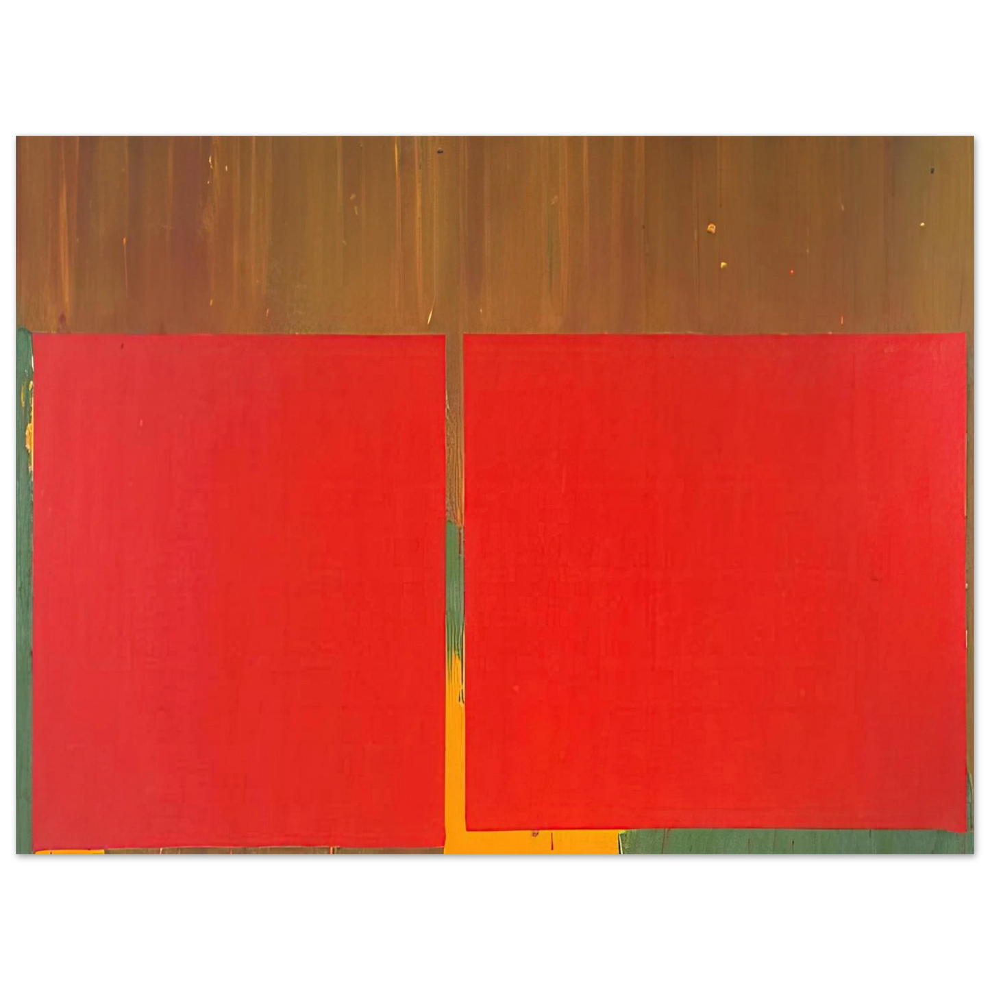 John Hoyland - 17. 3. 69 - 1969  75x100 cm / 30x40inches Fine Art Poster