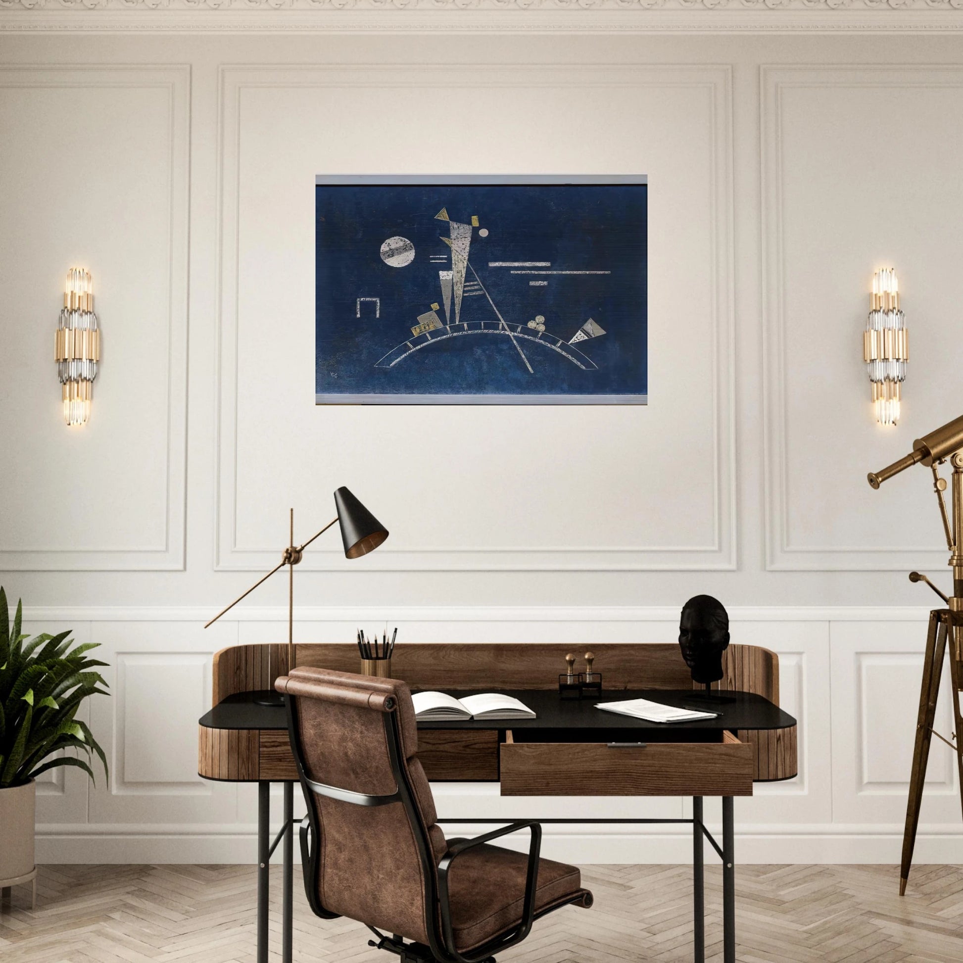 FRAGILE 1931 - Wassily Kandinsky Brushed Aluminum Print - 70x100 cm / 28x40 inches | Wassily Kandinsky Aluminum Print | Wassily Kandinsky Prints