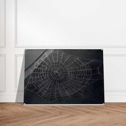 UNTITLED SPIDER WEB 2000 - Vija Celmins Acrylic Print - 70x100 cm / 28x40″ inches | Vija Celmins Wall Art | Vija Celmins Prints