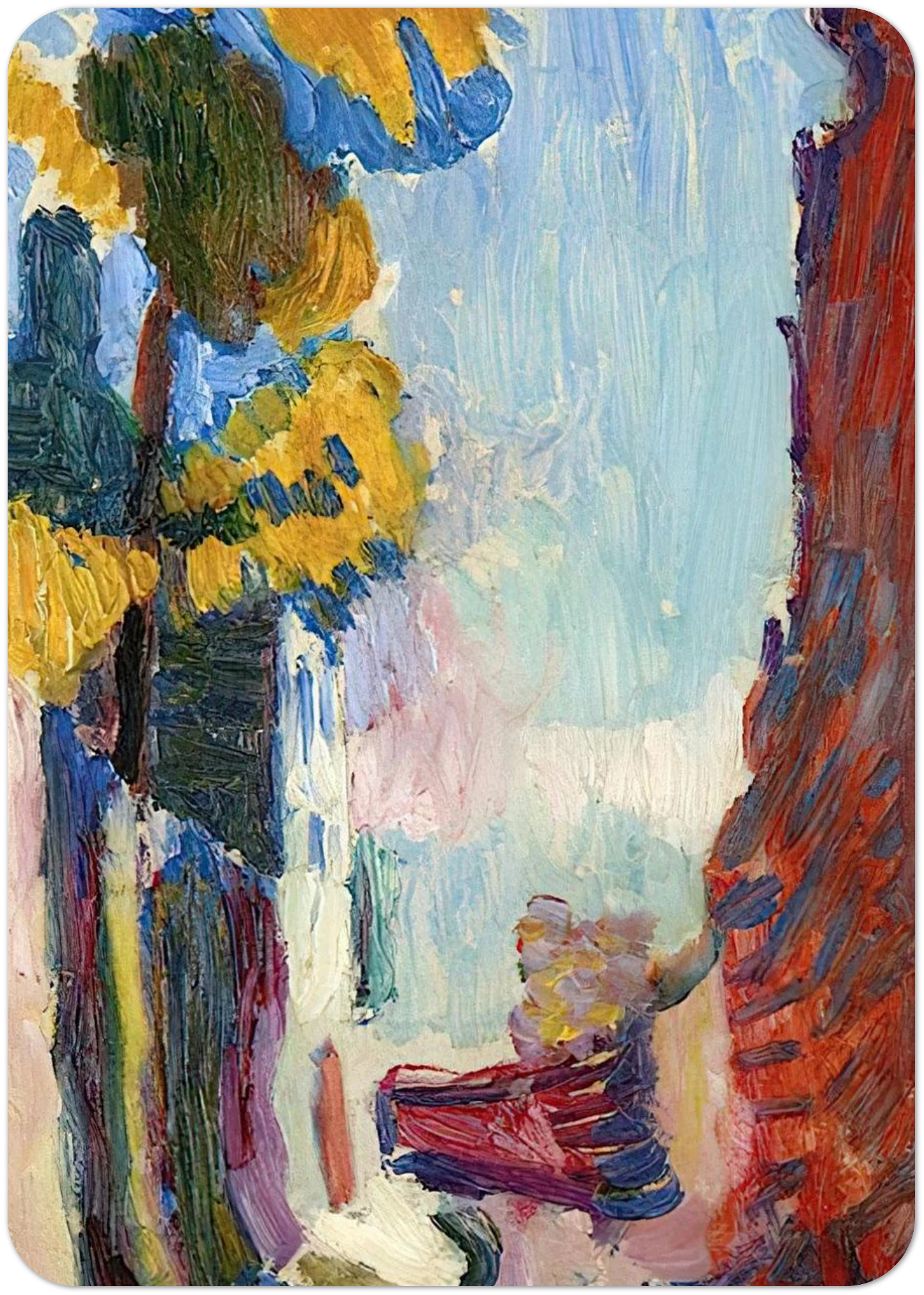 ARCUEIL 1899 By Henri Matisse Pack of 10 Post Cards | Henri Matisse Post Cards | A6 (10.5 x 14.8 cm) - 4.1 x 5.8 inches