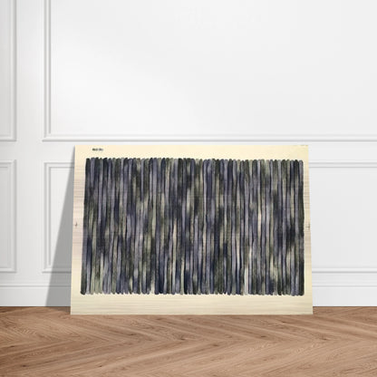 Adam's Rib - 1980 - Gene Davis Brushed Aluminum Print - 70x100 cm / 28x40 inches | Gene Davis Aluminum Print | Gene Davis Prints