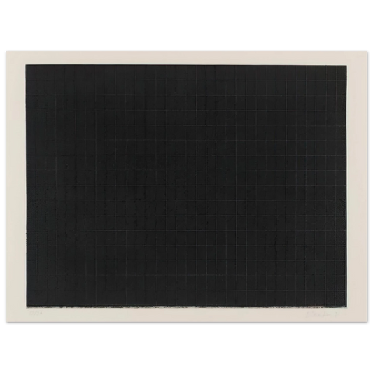 Brice Marden - Untitled From Ten Days - 1971  75x100 cm / 30x40inches Fine Art Poster