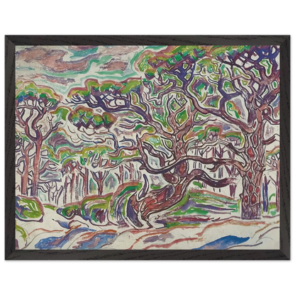 Walter Inglis Anderson - Walter Anderson Wall art - A2 (42 x 59.4  cm) - Premium Wooden Framed Poster With Fine Art Paper - White frame