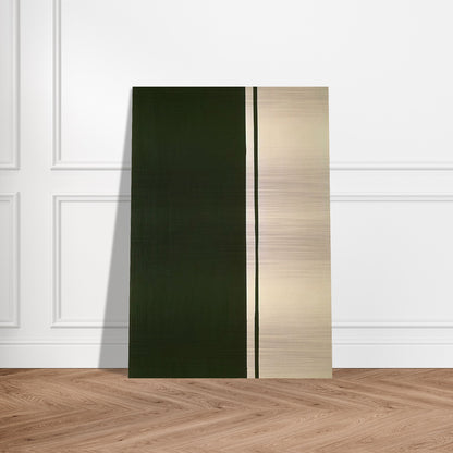 Black Fire I - Barnett Newman Brushed Aluminum Print - 70x100 cm / 28x40 inches | Barnett Newman Aluminum Print | Barnett Newman Prints