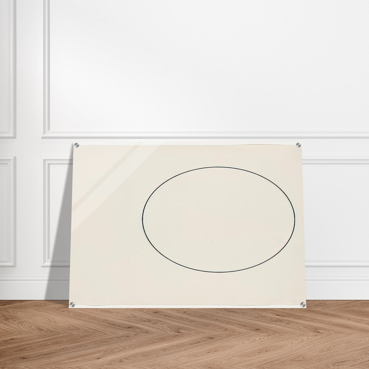 Circle Line - Ellsworth Kelly Acrylic Print - 70x100 cm / 28x40″ inches