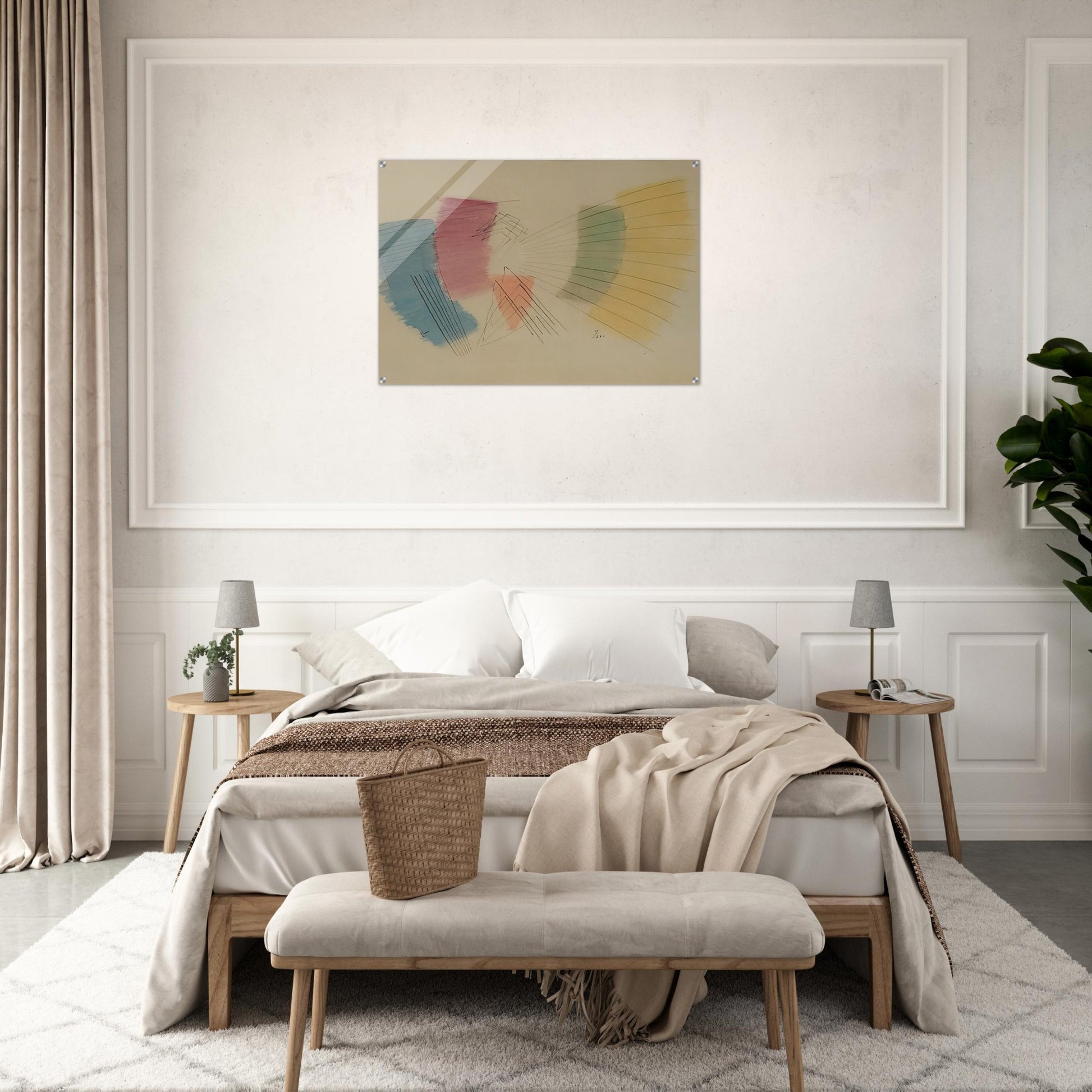 Untitled - 1933 - John Ferren Acrylic Print - 70x100 cm / 28x40″ inches