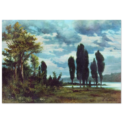 Landscape - Arkhyp Kuindzhi Brushed Aluminum Print - 70x100 cm / 28x40 inches | Arkhyp Kuindzhi Aluminum Print | Arkhyp Kuindzhi Prints