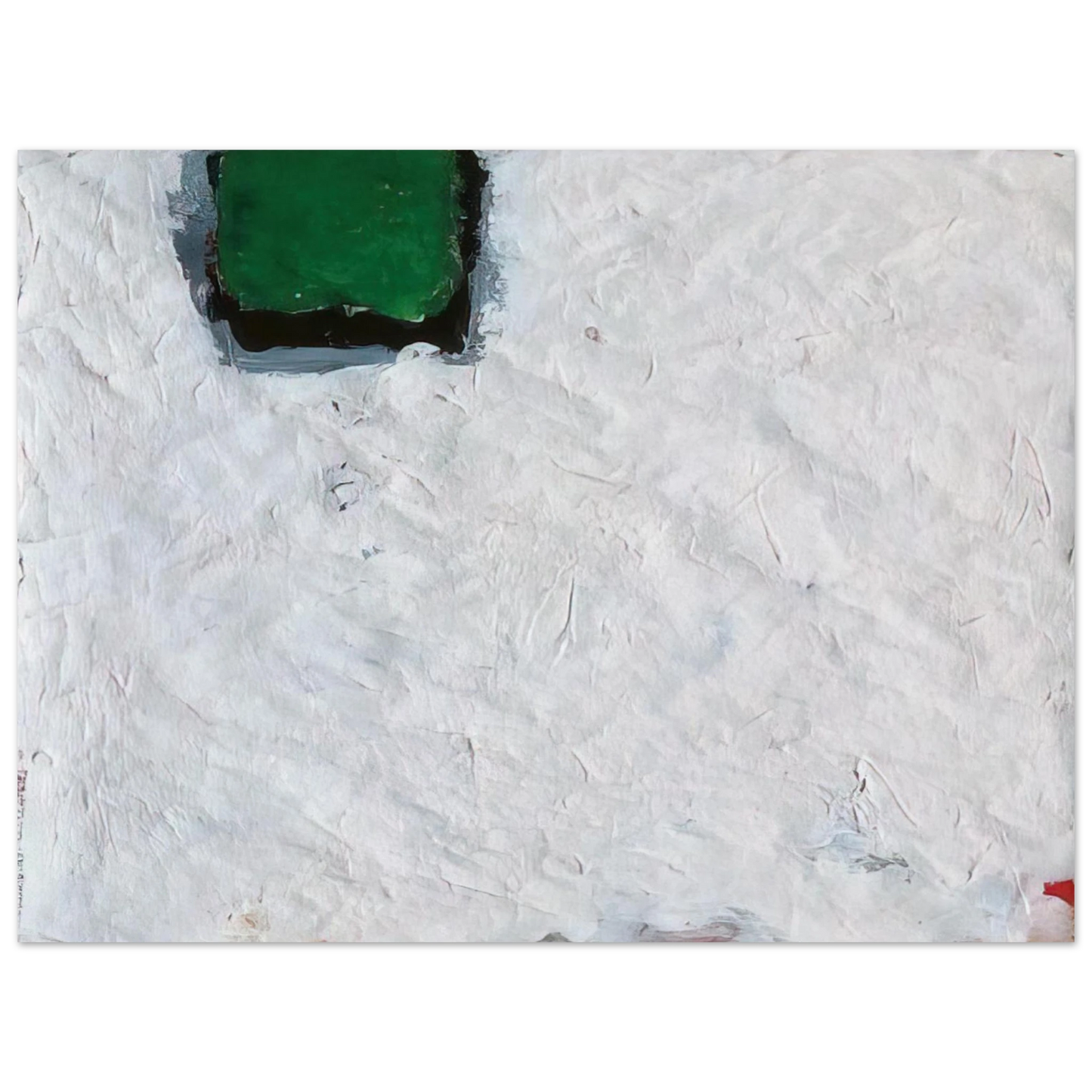 Robert Ryman - Untitled - 1959  75x100 cm / 30x40inches Fine Art Poster