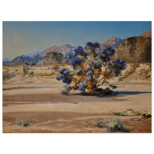 Agnes Lawrence Pelton - Smoketree - Post-Impressionism  75x100 cm / 30x40inches Fine Art Poster