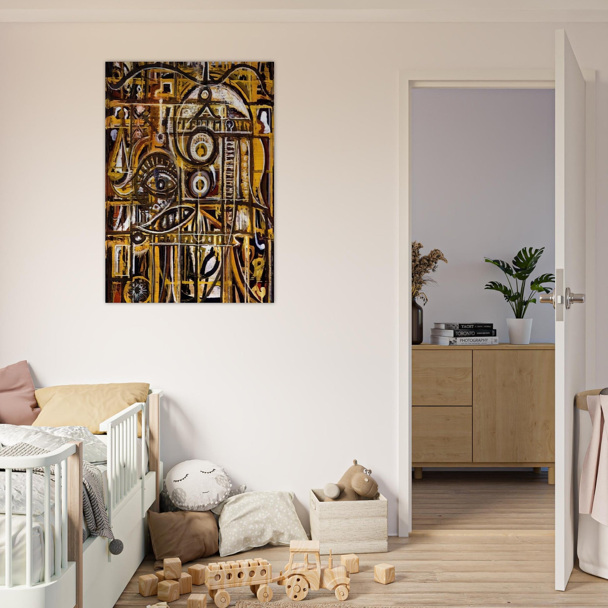 Abstract Eye - Richard Pousette-Dart Brushed Aluminum Print - 70x100 cm / 28x40 inches | Richard Pousette-Dart Aluminum Print | Richard Pousette-Dart Prints