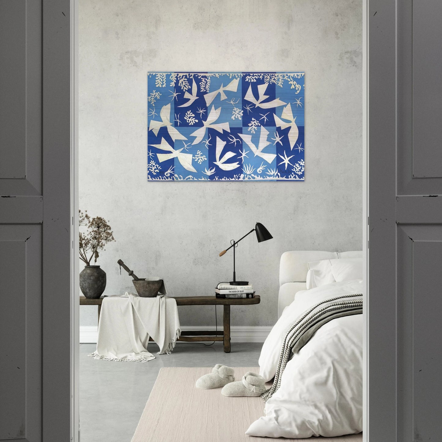 POLYNESIA THE SKY 1946 - Henri Matisse Brushed Aluminum Print - 70x100 cm / 28x40 inches | Henri Matisse Aluminum Print | Henri Matisse Prints