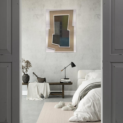 Peinture Madi - 1946 - Carmelo Arden Quin Brushed Aluminum Print - 70x100 cm / 28x40 inches | Carmelo Arden Quin Aluminum Print | Carmelo Arden Quin Prints