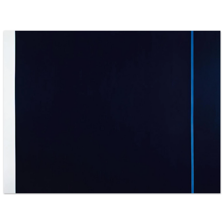 Eyvind Earle - Midnight Blue  75x100 cm / 30x40inches Fine Art Poster