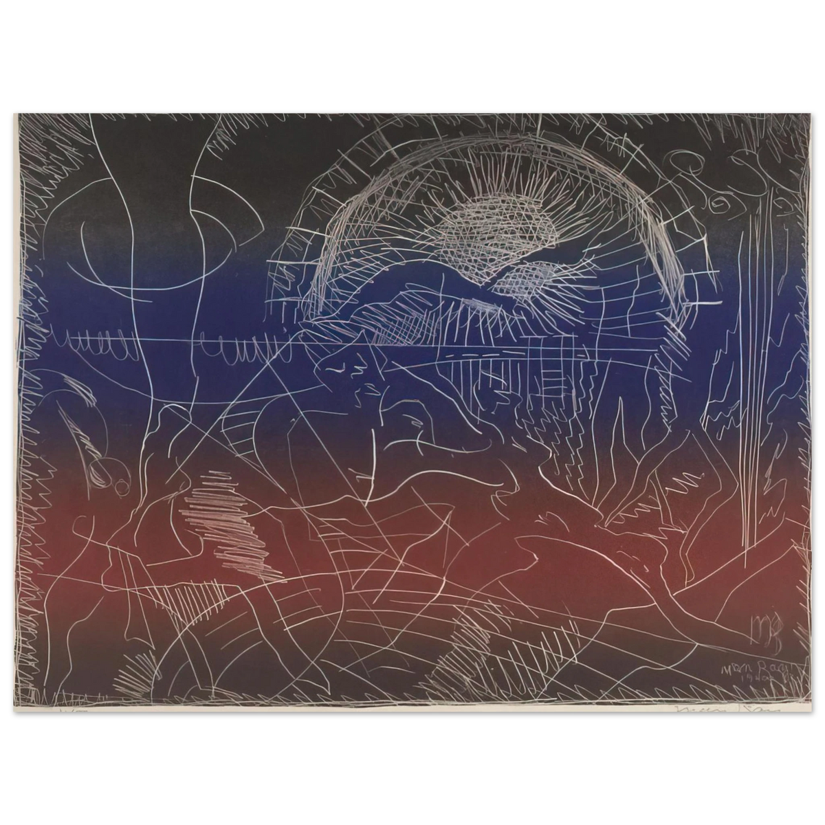 Man Ray - UNTITLED ABSTRACT  75x100 cm / 30x40inches Fine Art Poster