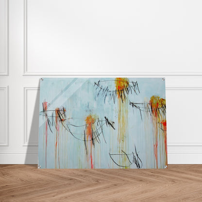 Lepanto, Part II - Cy Twombly Acrylic Print - 70x100 cm / 28x40″ inches | Cy Twombly Wall Art | Cy Twombly Prints