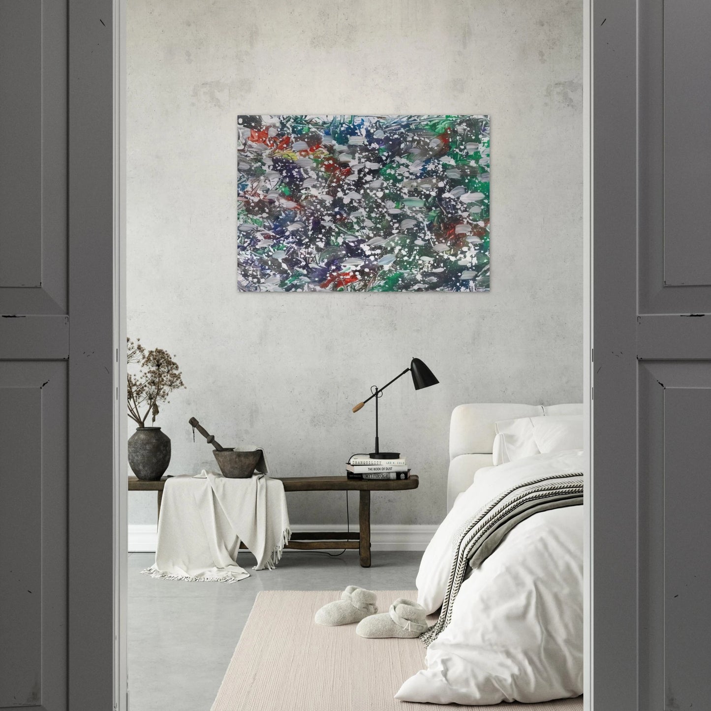 Neigeoliale - Marcel Barbeau Brushed Aluminum Print - 70x100 cm / 28x40 inches | Marcel Barbeau Aluminum Print | Marcel Barbeau Prints