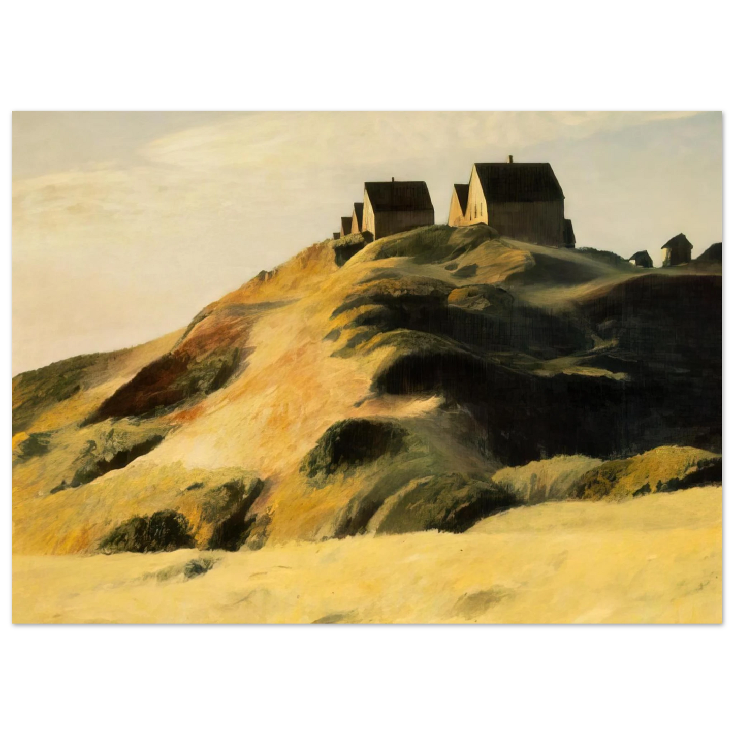 Edward Hopper - Corn Hill Fine Art Poster