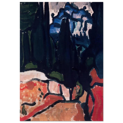 NOT DETECTED 256142 - Andre Derain Brushed Aluminum Print - 70x100 cm / 28x40 inches | Andre Derain Aluminum Print | Andre Derain Prints