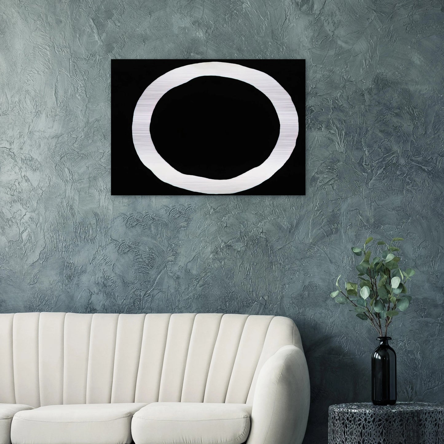To Martha's Memory - 1970 - Jiro Yoshihara Brushed Aluminum Print - 70x100 cm / 28x40 inches | Jiro Yoshihara Aluminum Print | Jiro Yoshihara Prints