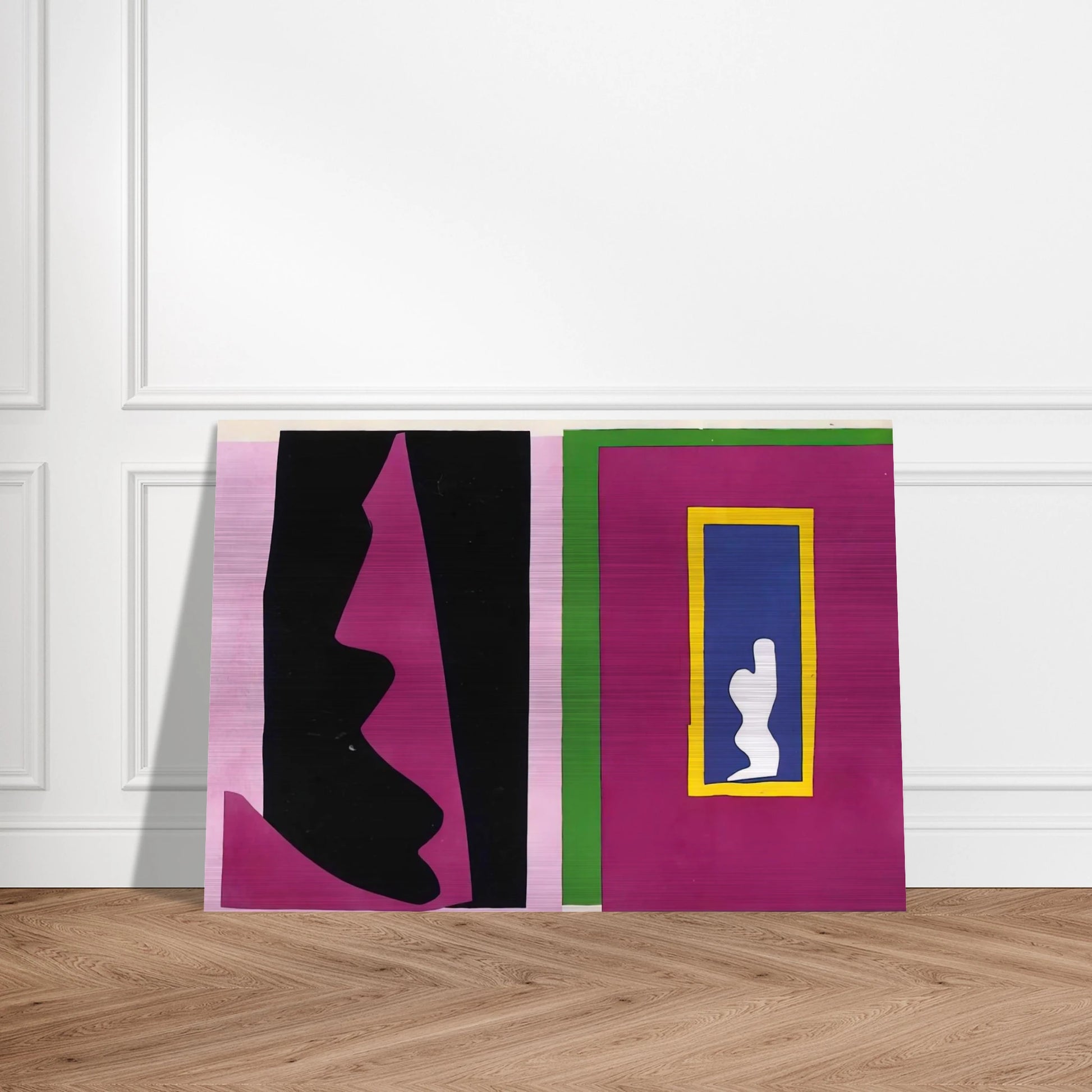 CUT OUTS - Henri Matisse Brushed Aluminum Print - 70x100 cm / 28x40 inches | Henri Matisse Aluminum Print | Henri Matisse Prints