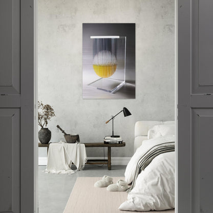 ESFERA THEOSPACIO 1989 - Jesus Rafael Soto Brushed Aluminum Print - 70x100 cm / 28x40 inches | Jesus Rafael Soto Aluminum Print | Jesus Rafael Soto Prints