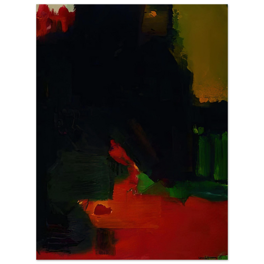Hans Hofmann - Nocturnal Splendor  75x100 cm / 30x40inches Fine Art Poster