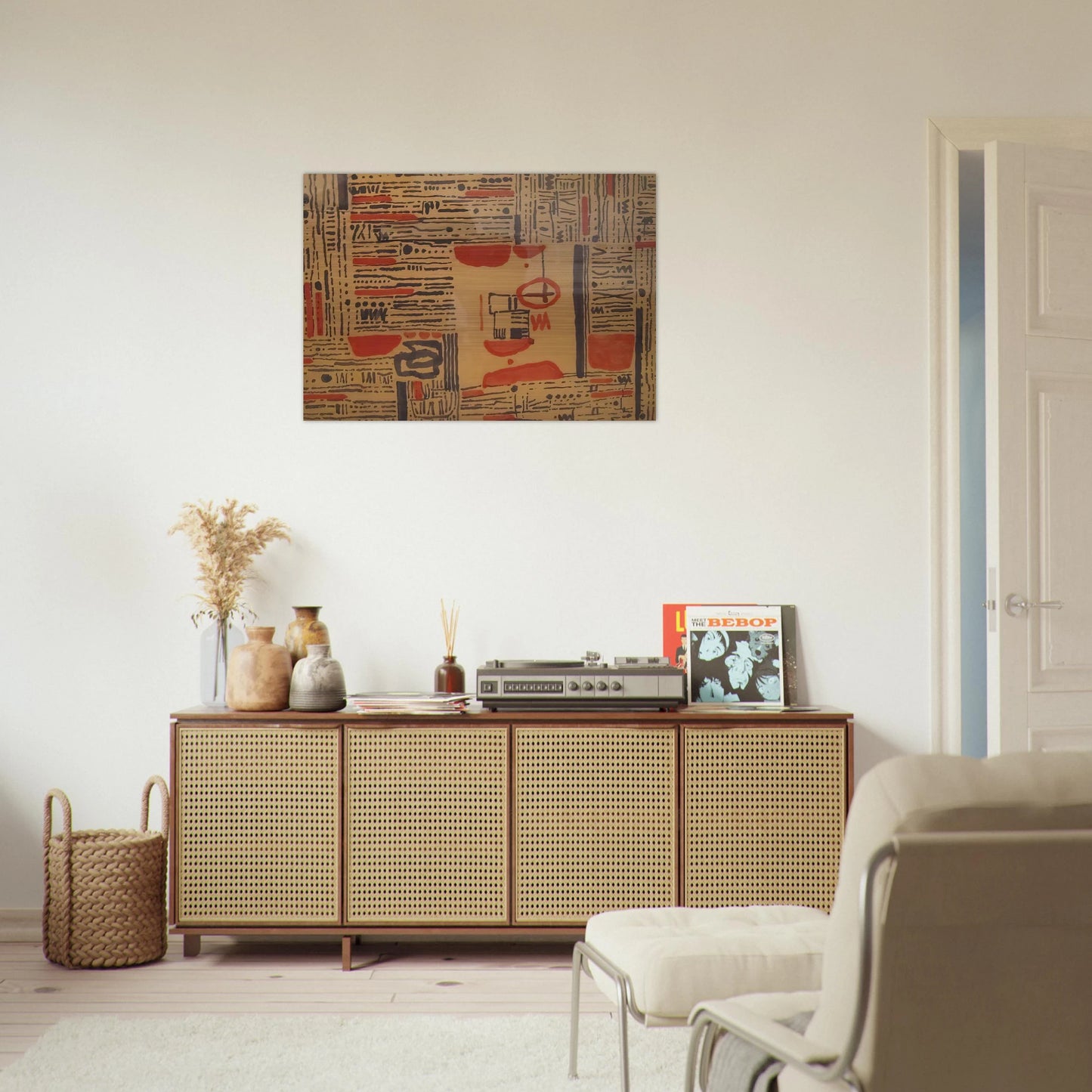 L-11 - 1950 - Bice Lazzari Brushed Aluminum Print - 70x100 cm / 28x40 inches | Bice Lazzari Aluminum Print | Bice Lazzari Prints