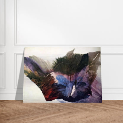 Phenomena Over the Cusp - 1961 - Paul Jenkins Brushed Aluminum Print - 70x100 cm / 28x40 inches | Paul Jenkins Aluminum Print | Paul Jenkins Prints