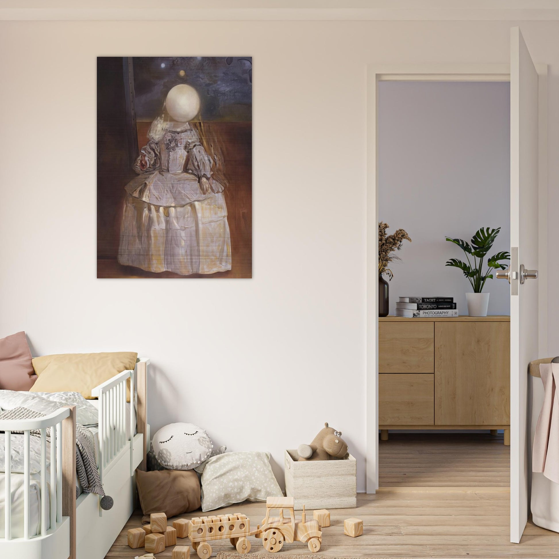 THE PEARL - Salvador Dali Brushed Aluminum Print - 70x100 cm / 28x40 inches | Salvador Dali Aluminum Print | Salvador Dali Prints