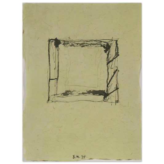 Brice Marden - Mirabelle Addenda 2 - 1979  75x100 cm / 30x40inches Fine Art Poster
