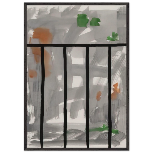 Untitled - 2000 N3 - Gunther Forg 70x100 cm / 28x40 inches Framed Art Print – Black Wooden Frame