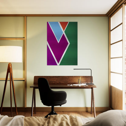 Untitled Mostly Mozart Festival - 1971 - Larry Zox Brushed Aluminum Print - 70x100 cm / 28x40 inches | Larry Zox Aluminum Print | Larry Zox Prints