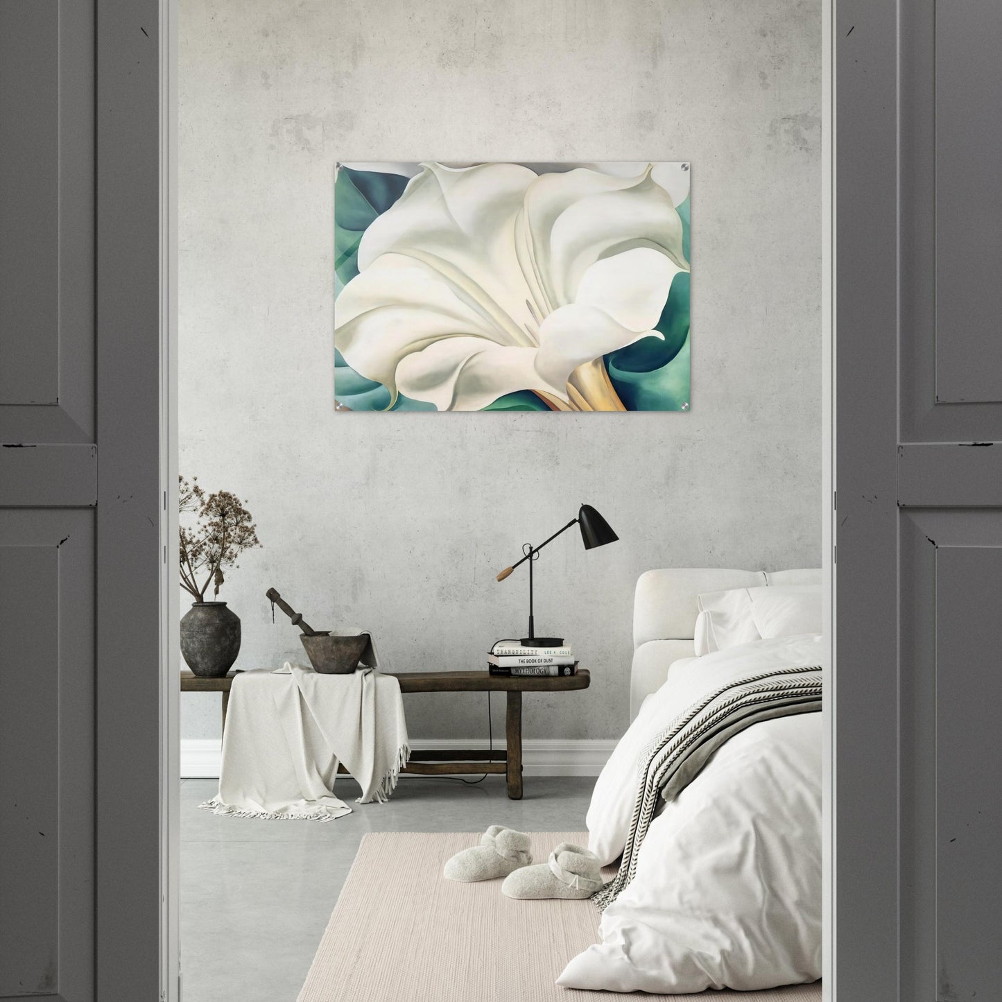 Jimson Weed 2 - Georgia O'Keeffe Acrylic Print - 70x100 cm / 28x40″ inches