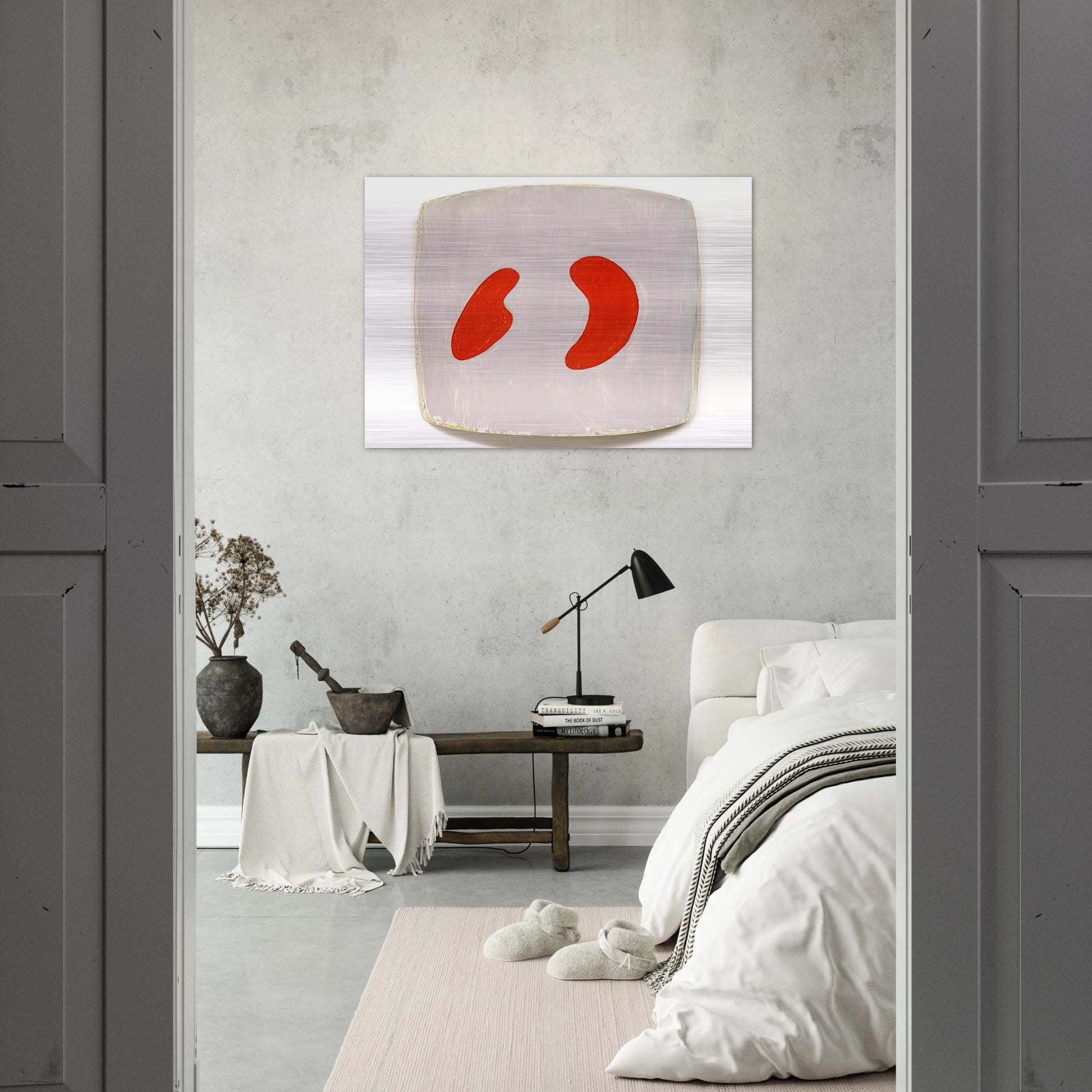 Chase Street Lounge - 2011 - Ron Gorchov Brushed Aluminum Print - 70x100 cm / 28x40 inches | Ron Gorchov Aluminum Print | Ron Gorchov Prints
