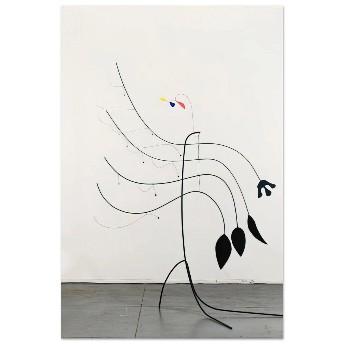 Alexander Calder - FOUR LEAVES AND THREE PETALS 1939 Fine Art Poster