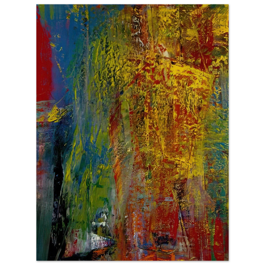 Gerhard Richter - COURBET  75x100 cm / 30x40inches Fine Art Poster