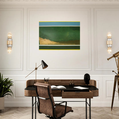 Heaven and Earth - 1967 - Ronnie Landfield Brushed Aluminum Print - 70x100 cm / 28x40 inches | Ronnie Landfield Aluminum Print | Ronnie Landfield Prints